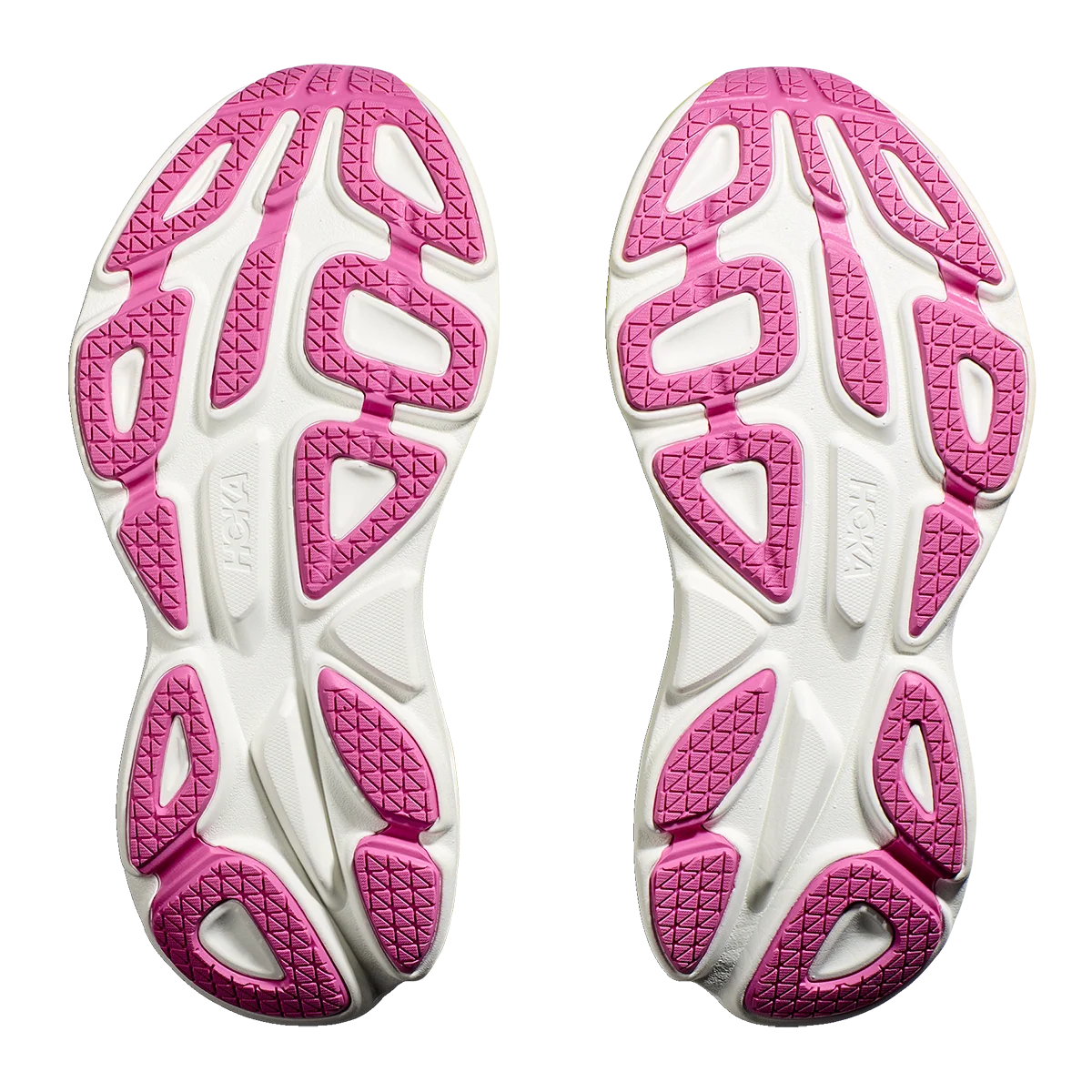 Hoka Bondi 8 - Black - Citrus Glow