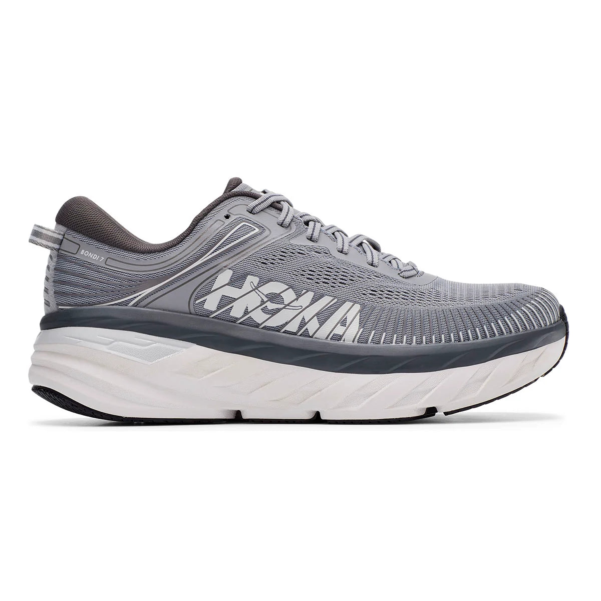 Hoka Bondi 7 - Wild Dove - Dark Shadow