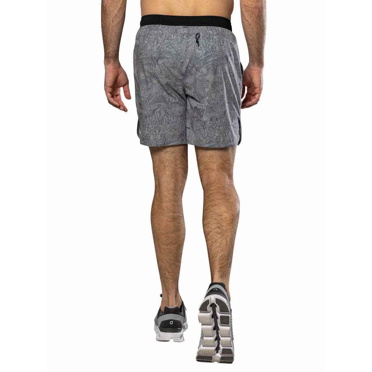 Nathan Printed Essential 7" Short