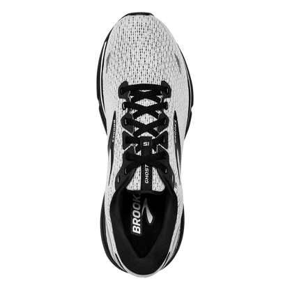 Brooks Ghost 15 - White - Black