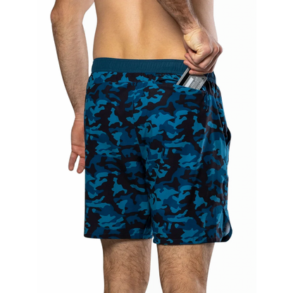 Nathan Printed Essential 7" Short