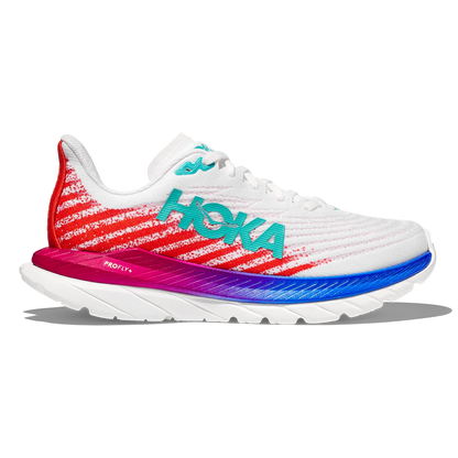 Hoka Mach 5 - White - Flame