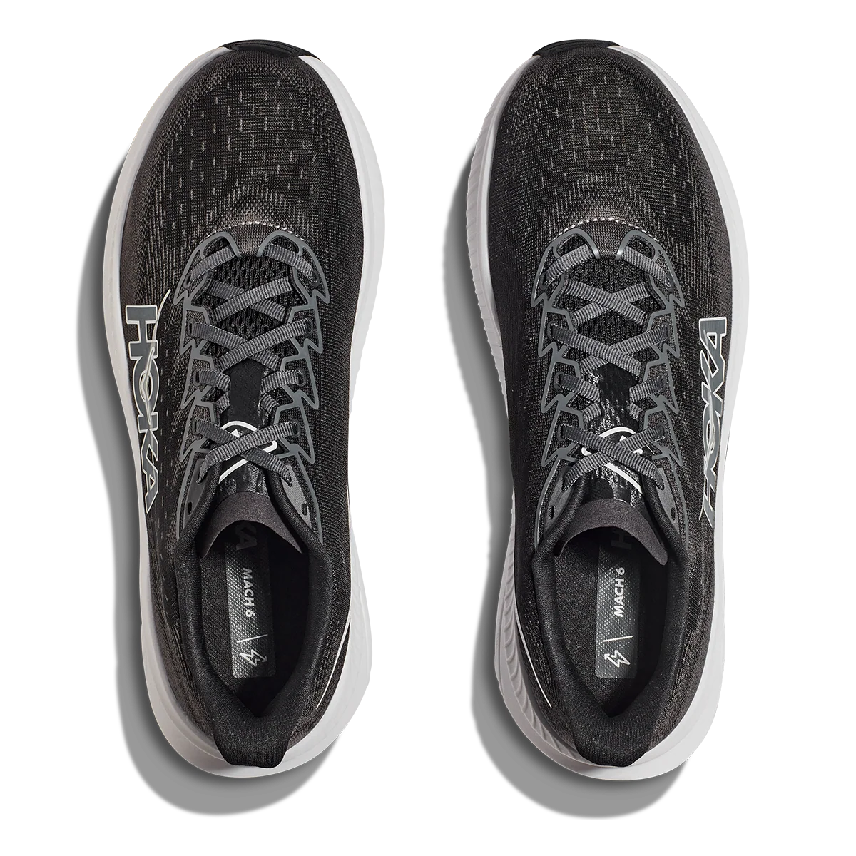 Hoka Mach 6 - Black - White