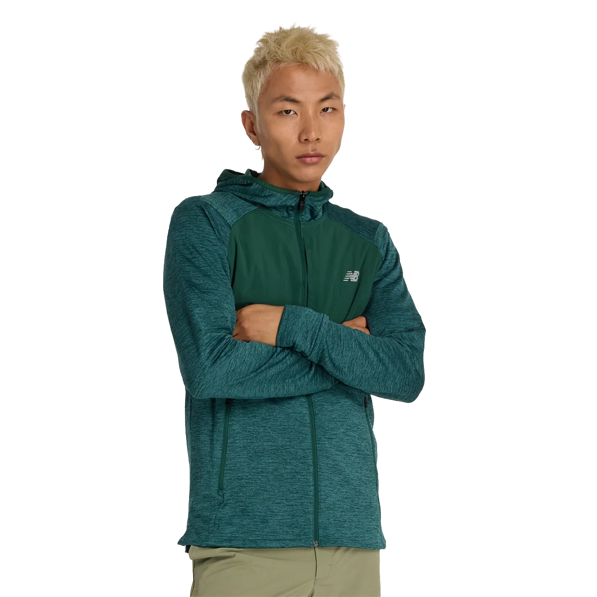 New Balance Heat Grid Hooded Full Zip