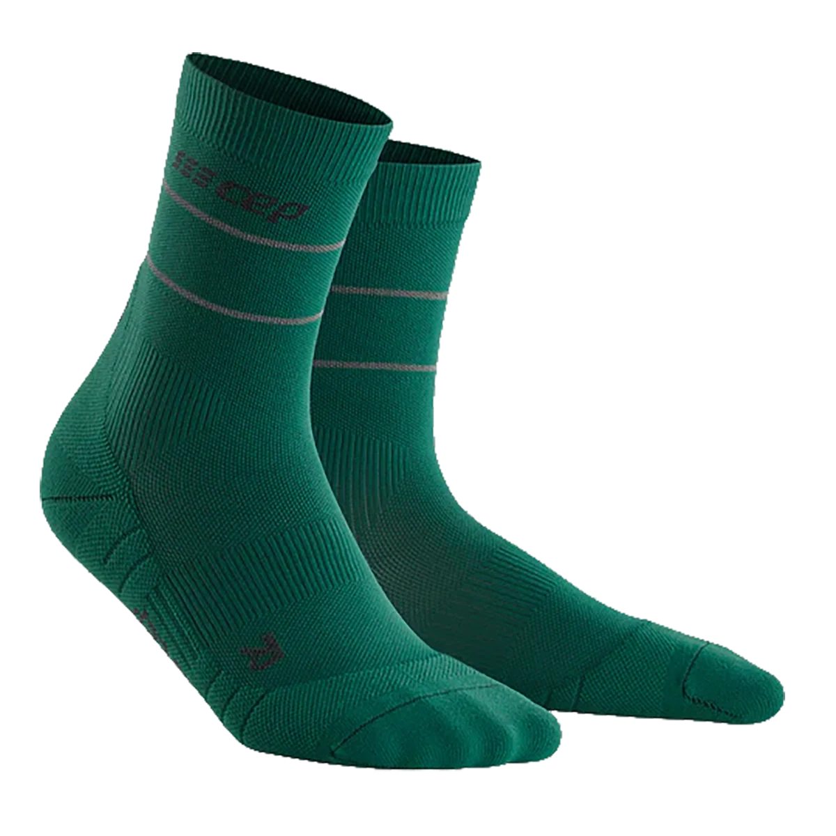 CEP Reflective Compression Mid-Cut Socks