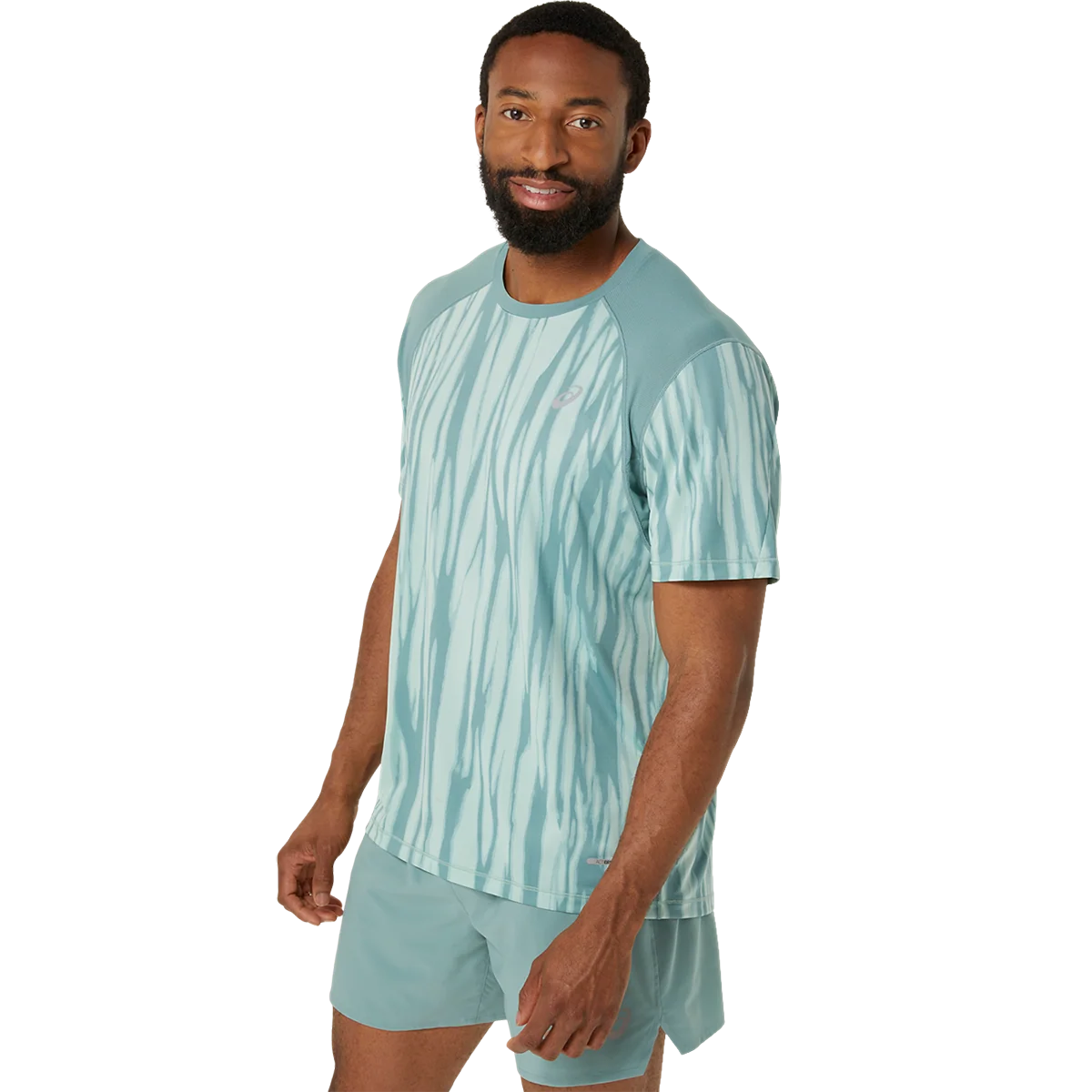 Asics Road All Over Print Shortsleeve Tee