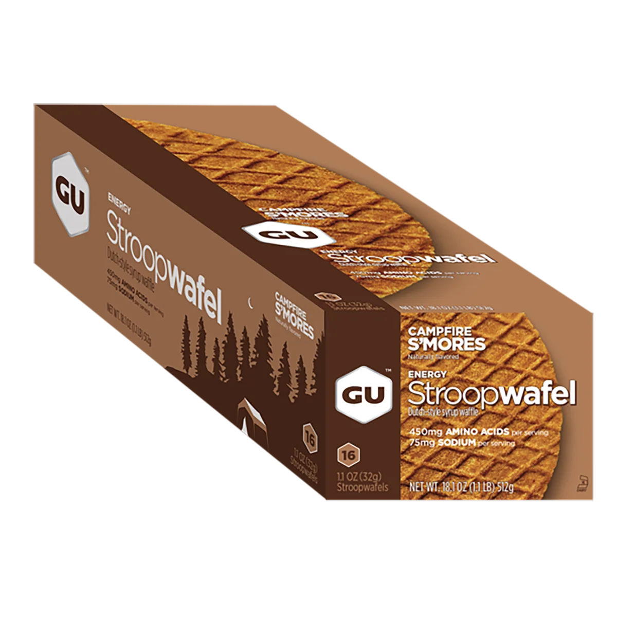 GU Energy Stroopwafel 16 Count