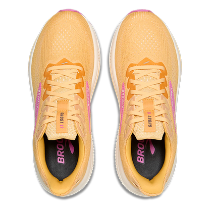 Brooks Ghost 17 Apricot - Grey - Pink