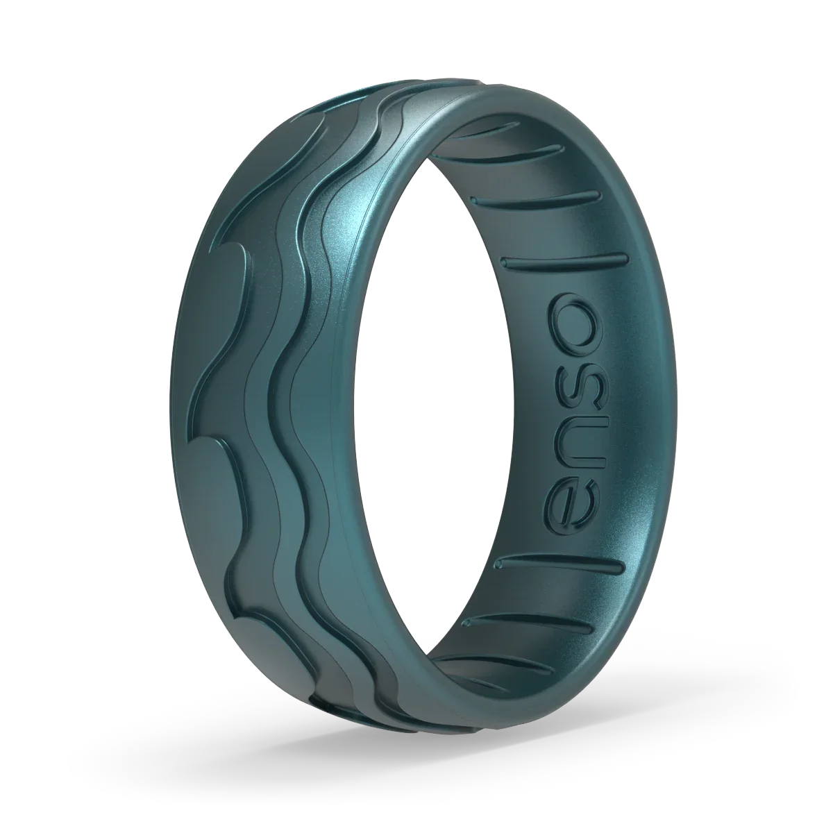 Enso Etched Classic Silicone Rings