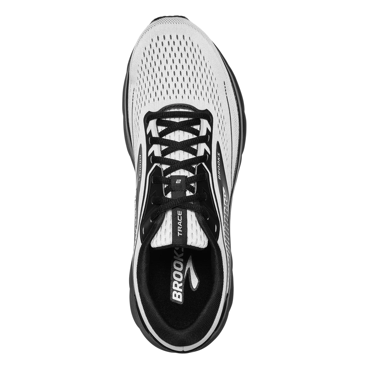 Brooks Trace 2 - White - Black