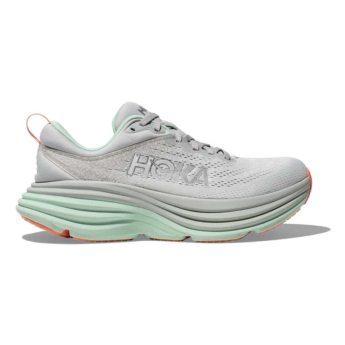 Hoka Bondi 8 - Stardust - Aqua Breeze