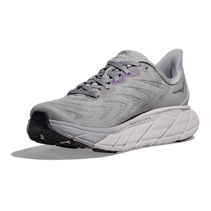 Hoka Arahi 6 - Harbor Mist - Silver