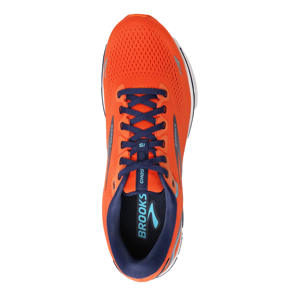 Brooks Ghost 15 - Flame - Navy - Blue