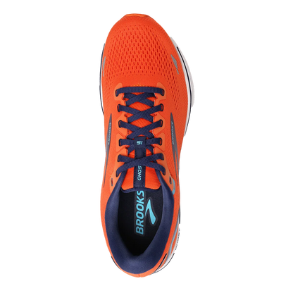 Brooks Ghost 15 - Flame - Navy - Blue