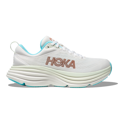 Hoka Bondi 8 - Frost - Rose Gold