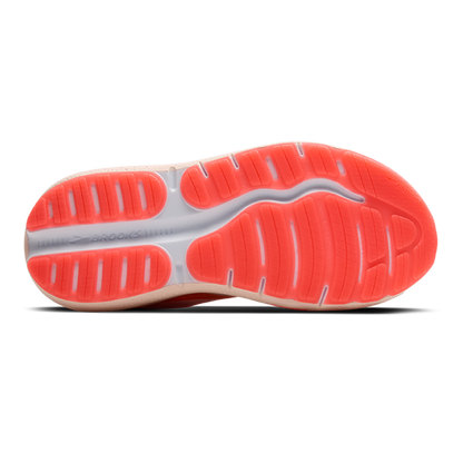Brooks Ghost Max 2 - White - Peach - Coral