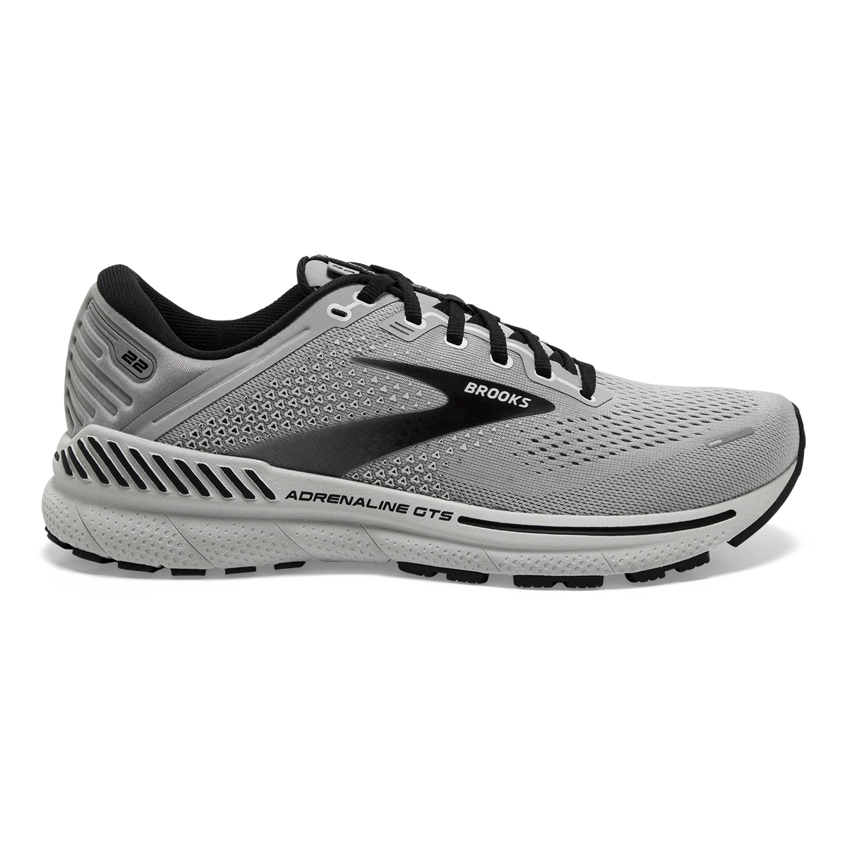 Brooks Adrenaline GTS 22 - Alloy - Grey - Black