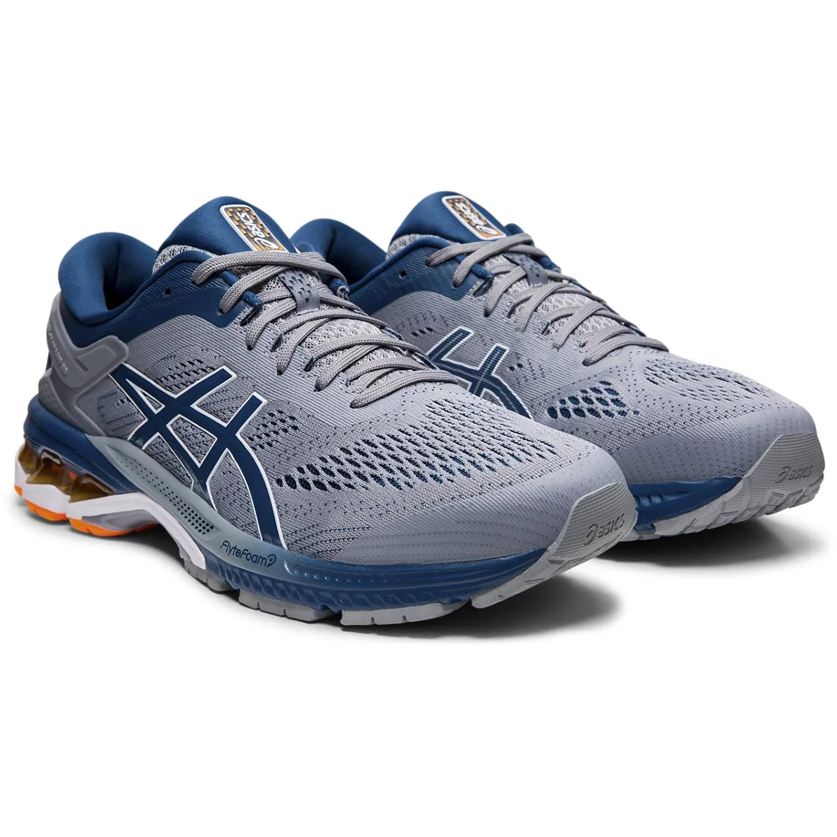 Asics Kayano 26 - Sheet Rock - Maco Blue