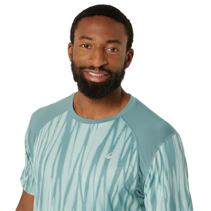 Asics Road All Over Print Shortsleeve Tee