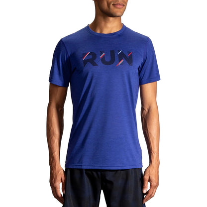 Brooks Distance Graphic Shortsleeve