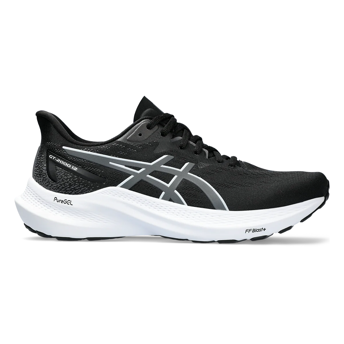 Asics GT 2000 12 - Black - Carrier Grey