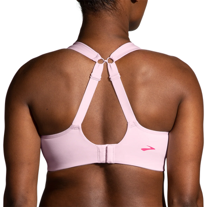 Brooks Drive Convertible Run Bra - Quartz