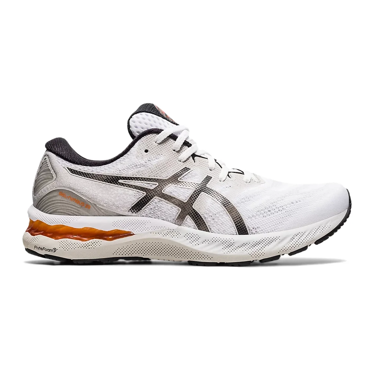 Asics Nimbus 23 - White - Oyster Grey
