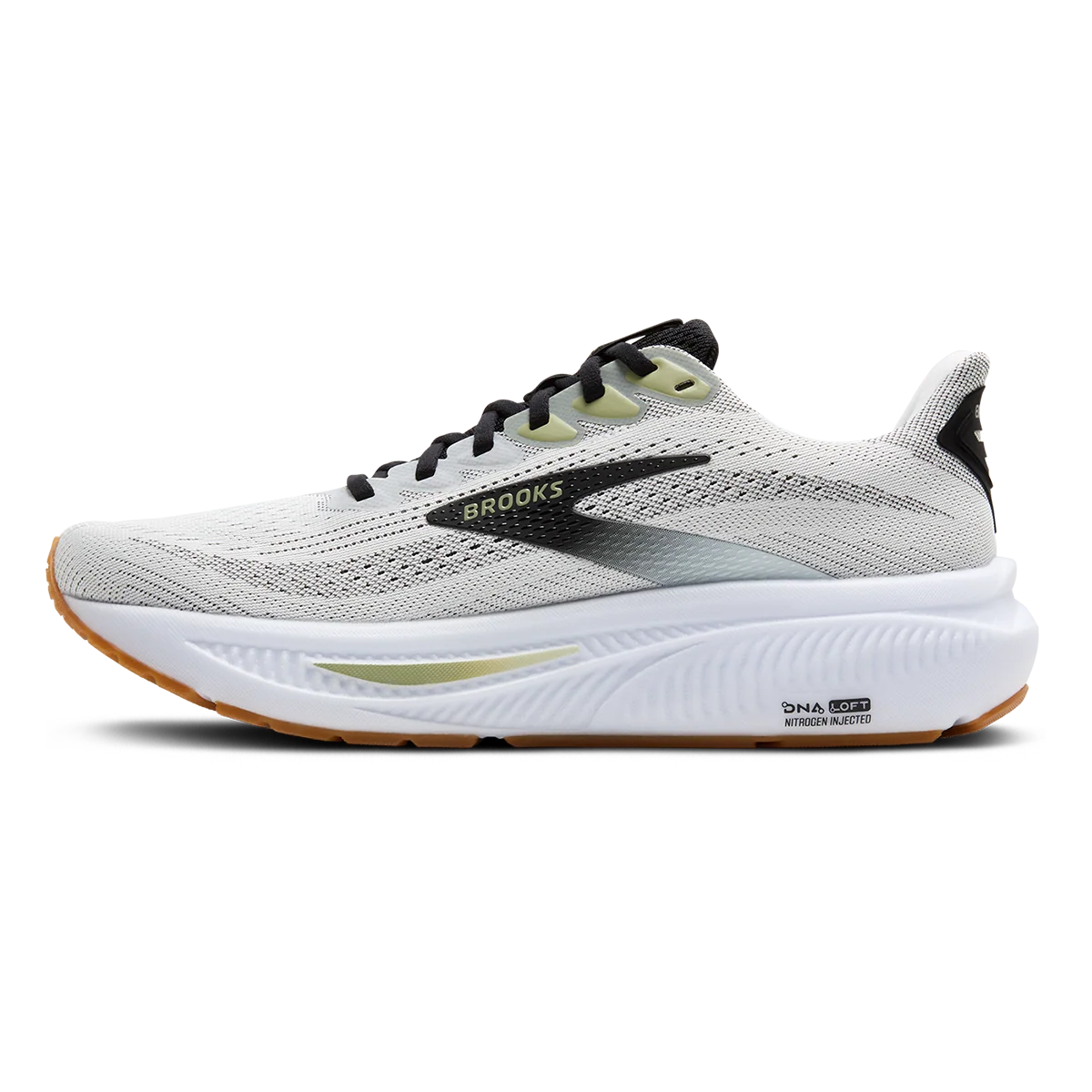 Brooks Ghost 17 White - Black - Tea
