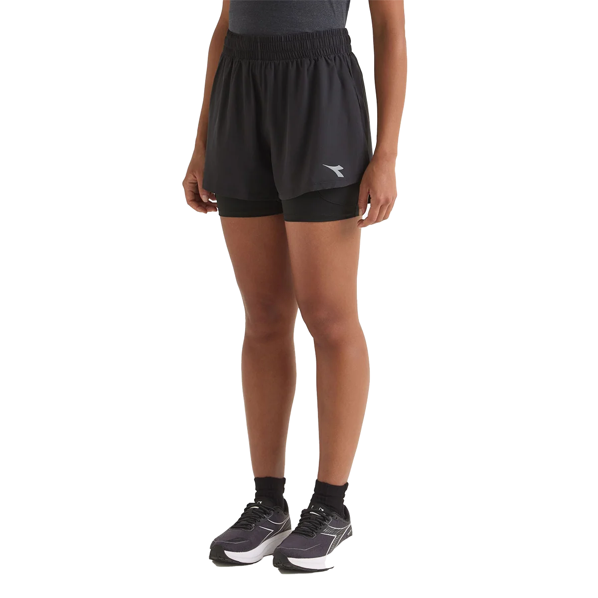 Diadora L. Shorts 2in1 5'' Run Crew