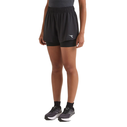 Diadora L. Shorts 2in1 5'' Run Crew