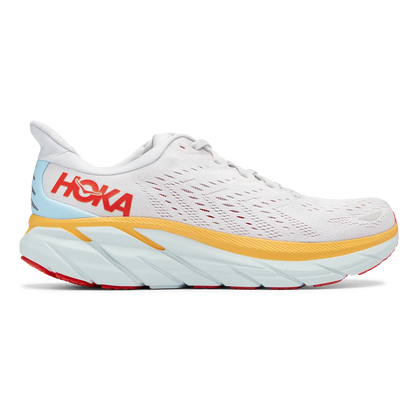 Hoka Clifton 8 - Nimbus Cloud - Blanc de Blanc