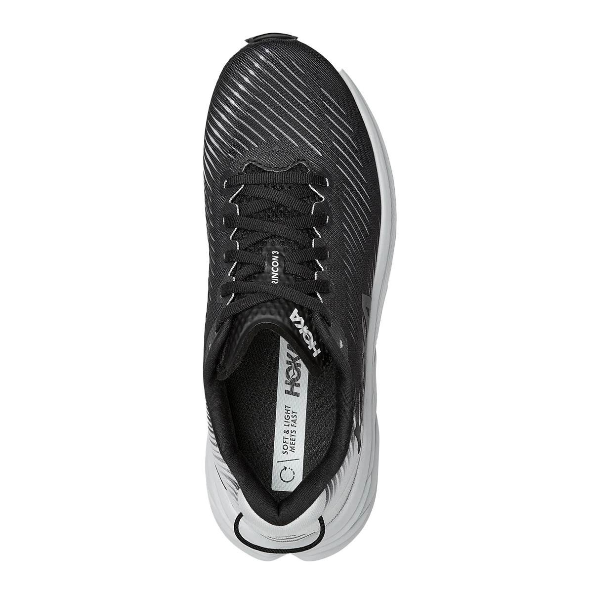 Hoka Rincon 3 - Black - White