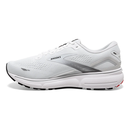 Brooks Ghost 15 - White - Black - Flame