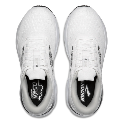 Brooks Ghost 16 - White - Oyster - Lava