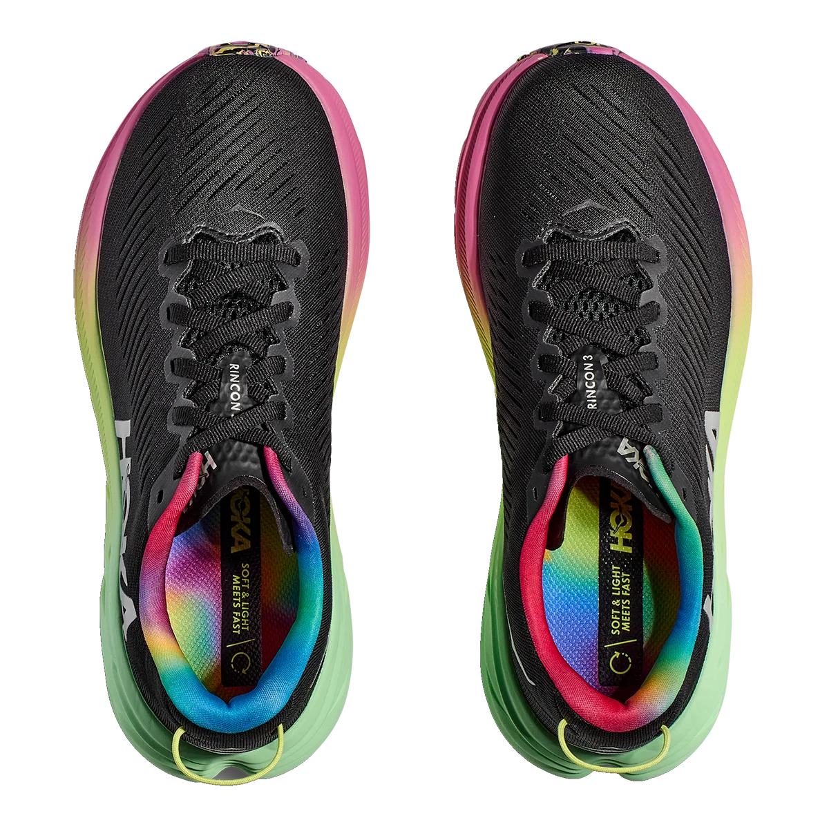 Hoka Rincon 3 - Black - Silver