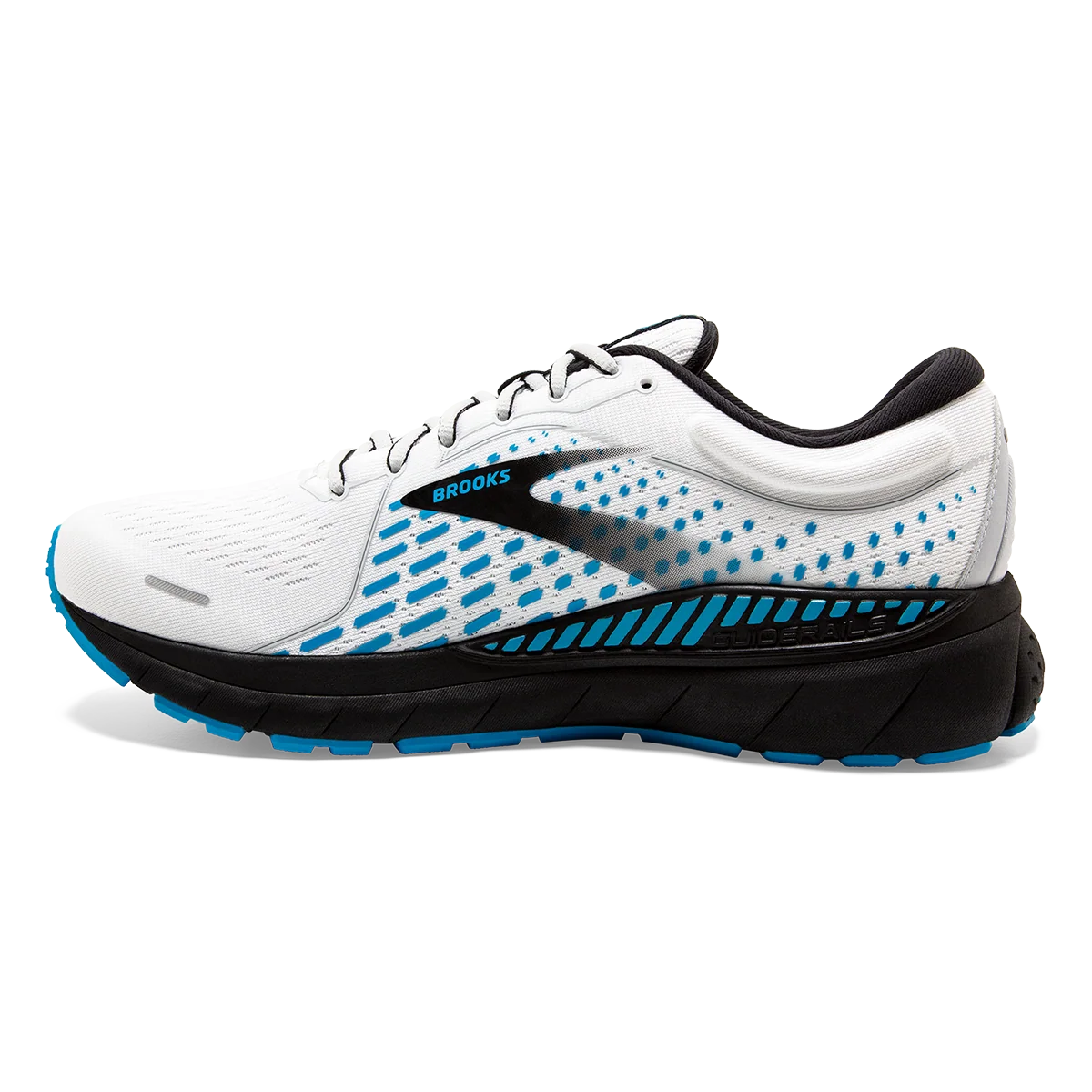 Brooks Adrenaline GTS 21 - White - Grey - Atomic Blue