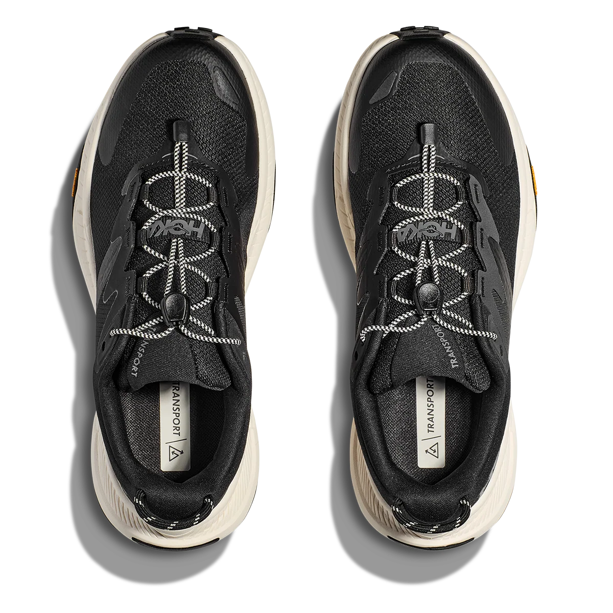 Hoka Transport - Black - Alabaster