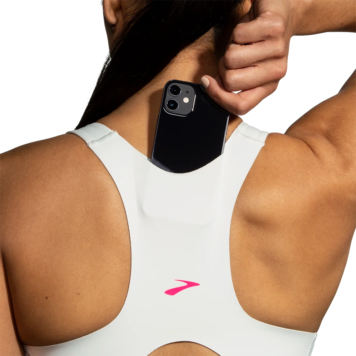 Brooks Drive 3 Pocket Run Bra - Mint Mix