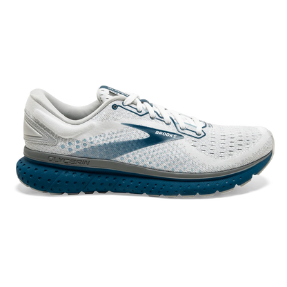 Brooks Glycerin 18 - White - Grey - Poseidon