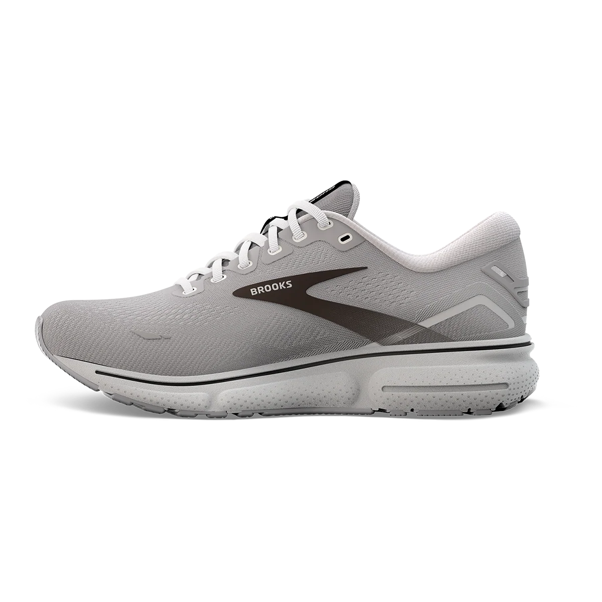 Brooks Ghost 15 - Alloy - Oyster - Black