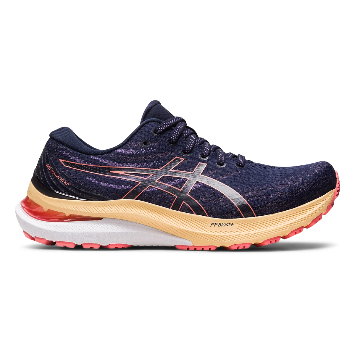 Asics Gel Kayano 29 - Midnight - Papaya