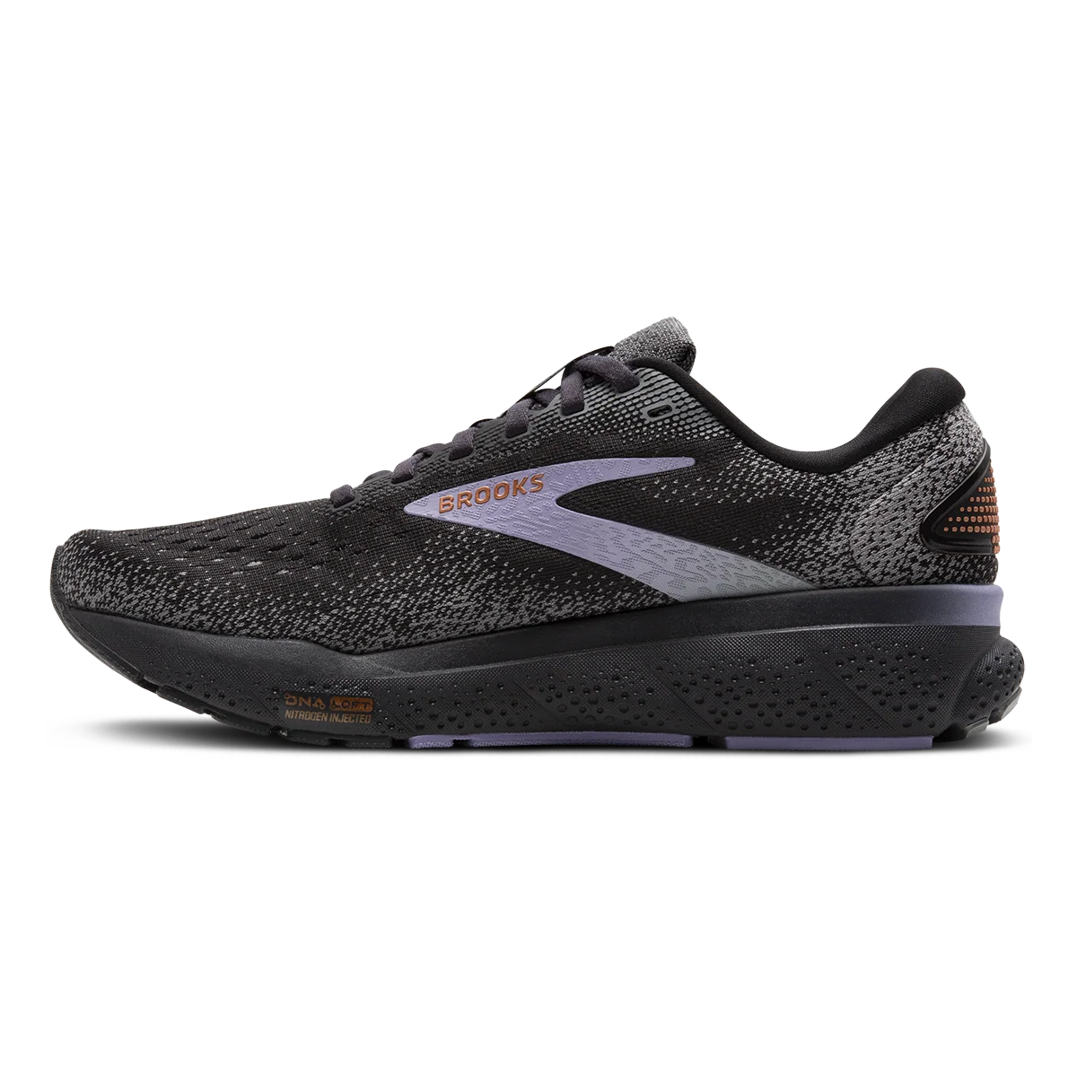 Brooks Ghost 16 - Ebony - Lavender - Copper