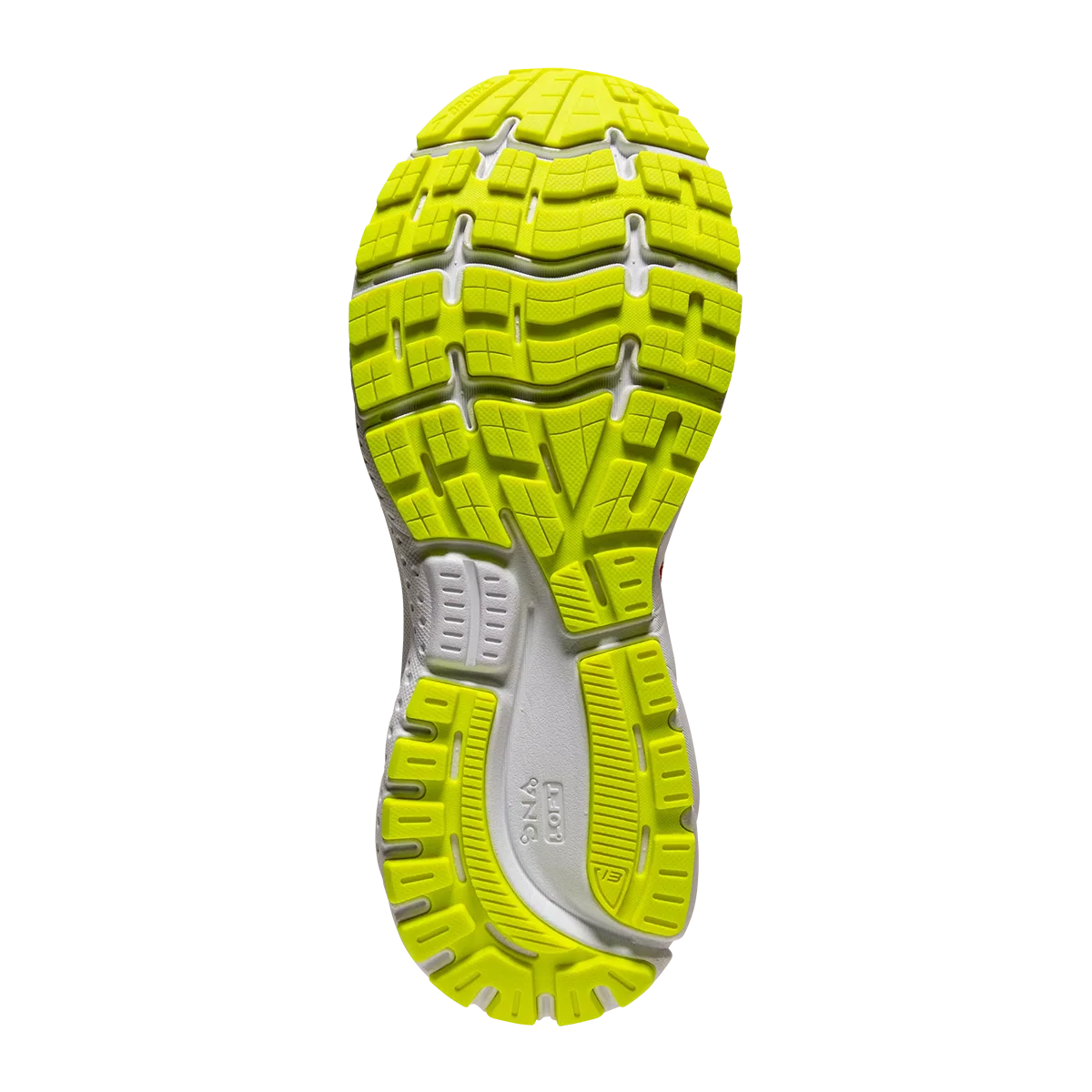 Brooks Ghost 13 - Tomato - Navy - Nightlife