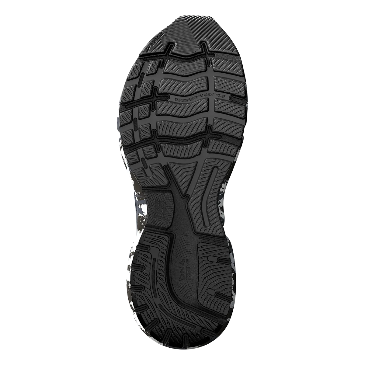 Brooks Ghost 15 - Ebony - Black - Oyster
