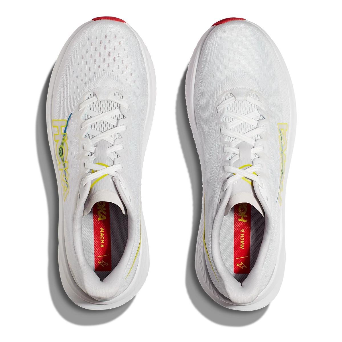Hoka Mach 6 - White - Nimbus Cloud