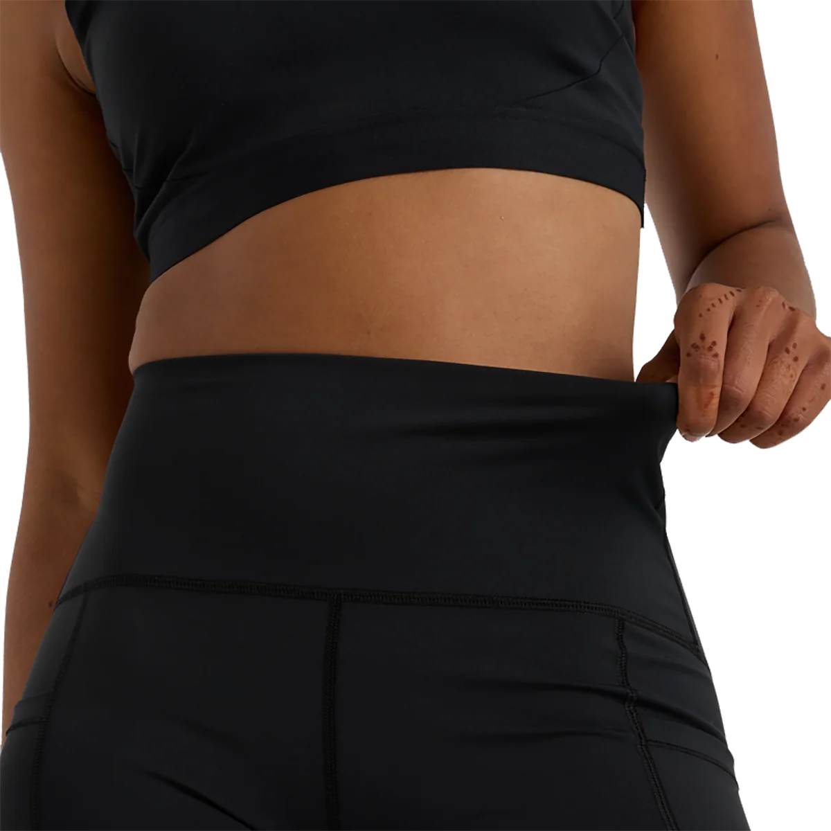 New Balance Sleek Pocket High Rise Short 6