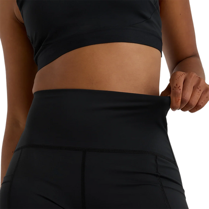 New Balance Sleek Pocket High Rise Short 6