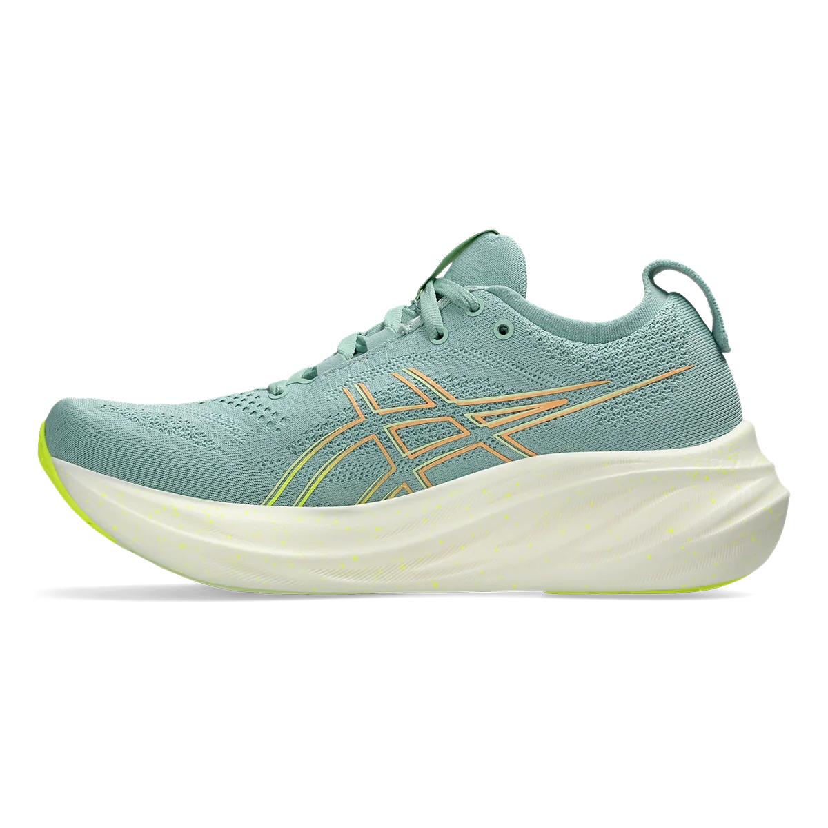 Asics Gel Nimbus 26 - Light Celadon - Safety Yellow