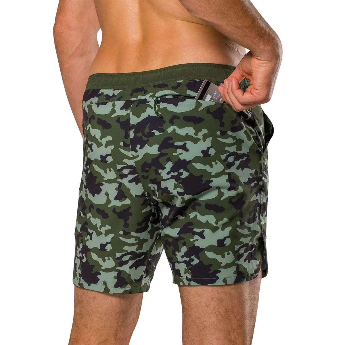 Nathan Printed Essential 7" Short