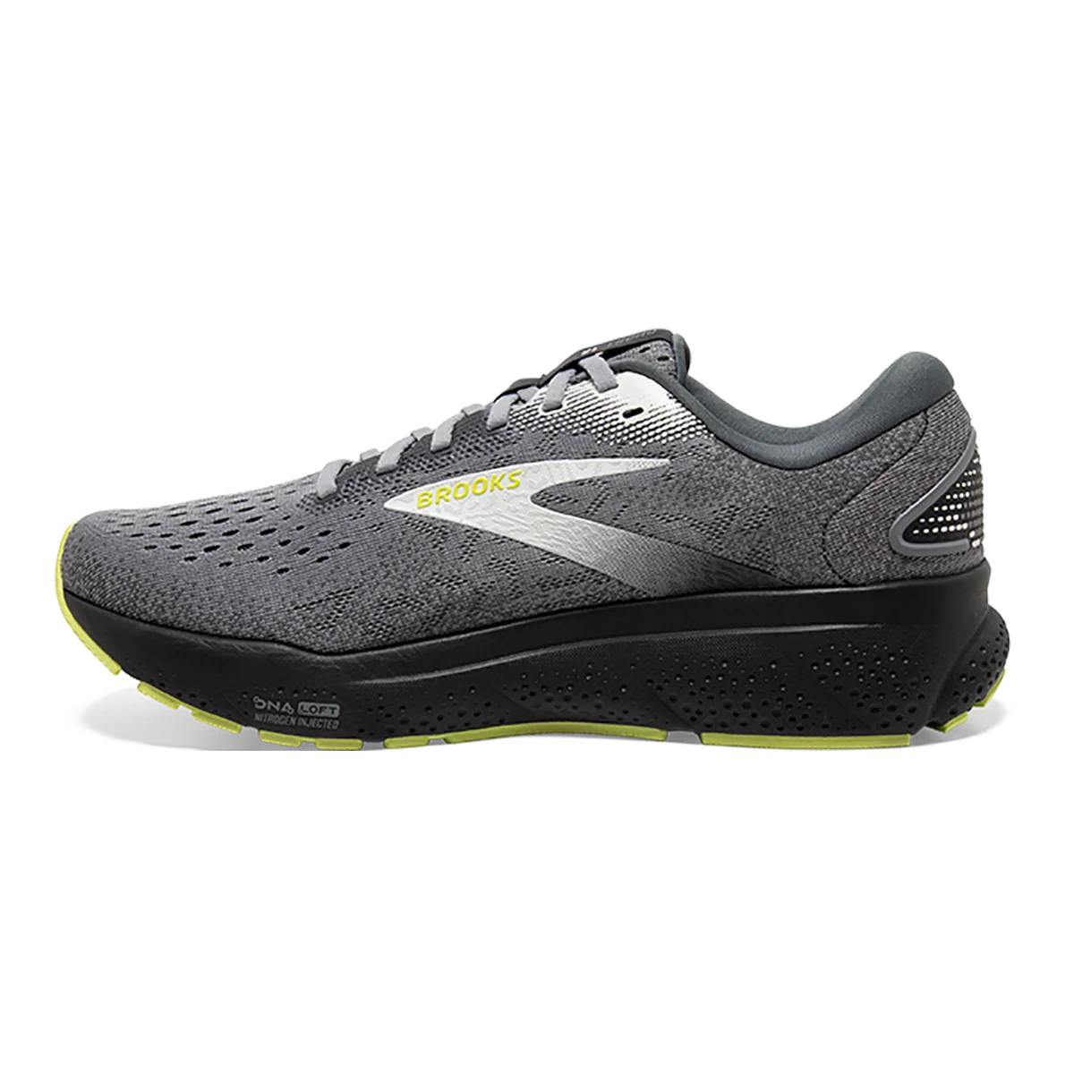 Brooks Ghost 16 - Primer - Grey - Lime
